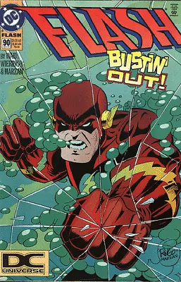 Buy FLASH  (1987 Series)  (DC) #90 DCUNIVERSE Very Good Comics Book • 17.07£