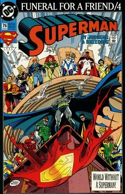 Buy Superman #76 (1987) Vf Dc • 3.95£