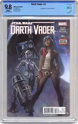 Buy Star Wars Darth Vader #3A Granov 1st Printing CBCS 9.8 2015 21-3CF2C70-019 • 406£