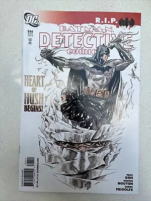 Buy Dc Comics Batman Detective Comics Issue #846 Batman Heart Of Hush Begins • 2£