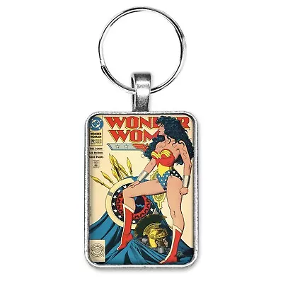 Buy Wonder Woman #72 Iconic Bolland Cover Key Ring Or Necklace Classic Comic Book • 10.21£