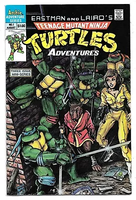 Buy Teenage Mutant Ninja Turtles Adventures #1 First Bebop & Rocksteady FN (1988) • 90£