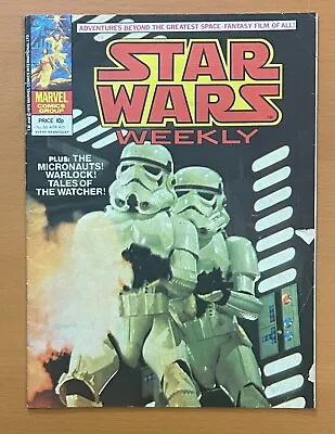 Buy Star Wars Weekly #58 (Marvel UK 1979) VG/FN Condition Comic Magazine • 9.50£