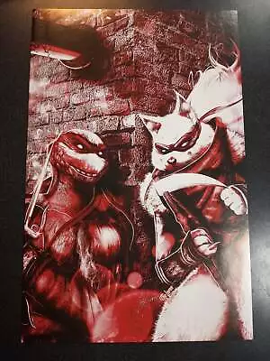 Buy Teenage Mutant Ninja Turtles #110 Hal Laren Virgin Red Variant Comic Book NM • 20.10£
