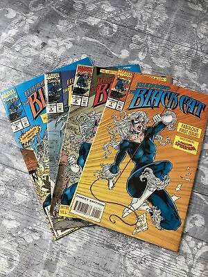 Buy Felicia Hardy : The Black Cat #1-4 (1994) 🔥🔥  Spider-Man APP.  Marvel Comics • 9.50£