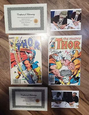 Buy Thor #337 + #338 1983 1st Beta Ray Bill Signed Simonson Romita Shooter Rare • 51£