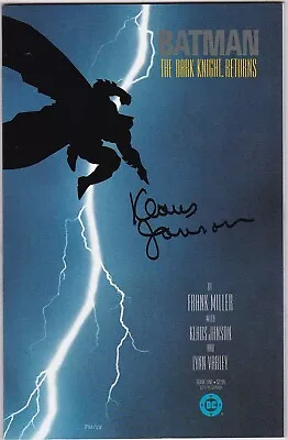 Buy Batman The Dark Knight Returns (1986) #1 Signed By Klaus Janson NM • 158.08£