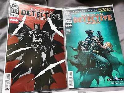 Buy Batman Detective Comics #990 #994-999 & #1001-1003 • 50£