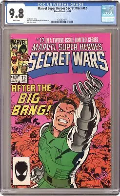 Buy Marvel Super Heroes Secret Wars #12D CGC 9.8 1985 4360674015 • 111.53£