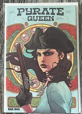 Buy Pyrate Queen #1 Bad Idea Comics Main Cover 2021 Bagged & Boarded 1st Printing • 9.09£