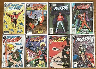 Buy Flash #24,25,26,27,28,29,30,31 DC 1989 2nd Series NM Lot • 17.58£