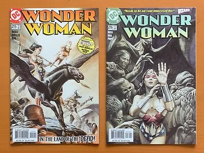 Buy Wonder Woman #215 & 216 (DC 2005) 2 X VF+ & NM Comics. • 22.95£
