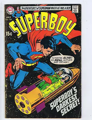 Buy Superboy #158 DC 1969 Superboy's Darkest Secret ! • 14.39£