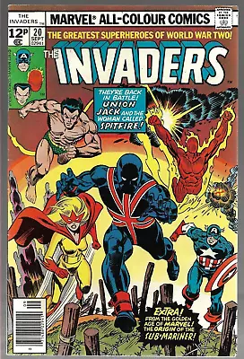 Buy INVADERS (1975) #20 - 1st App Of UNION JACK II - Back Issue (S) • 24.99£