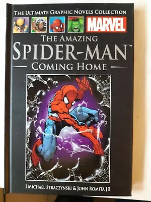 Buy The Amazing Spider-man Coming Home Marvel Hardback Book 135 • 6.99£