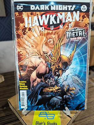 Buy (1) DC Comic HAWKMAN FOUND #1 [2020] True NM 9.8; Dark Knights Metal Tie-In • 3.15£