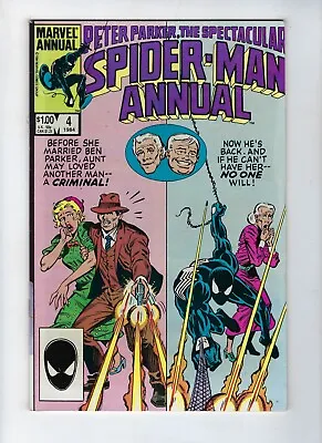 Buy SPECTACULAR SPIDER-MAN ANNUAL # 4 (1st IRON CAT, 1984) VF+ • 7.95£