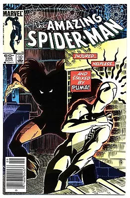 Buy AMAZING SPIDER-MAN #256 F/VF, 1st App Puma, Newsstand Marvel Comics 1984 • 15.81£