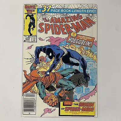 Buy Amazing Spider-man #275 1986 VF/NM Return Of The Hobgoblin Newsstand • 36£