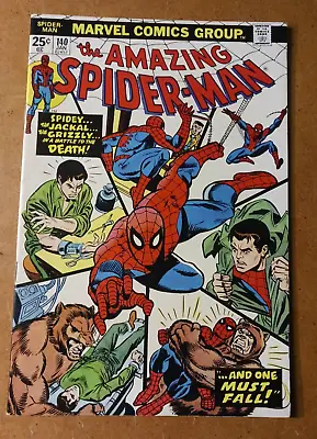 Buy AMAZING SPIDER-MAN #140, (1974), 1st Glory Grant, MVS, Marvel Bronze Age Beauty • 33.52£