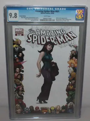 Buy Amazing Spider-Man #601 Variant Edition CGC 9.8 Marvel Frame Cover Case Has Mark • 223.01£