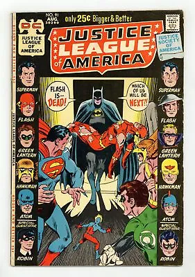 Buy Justice League Of America #91 FN 6.0 1971 • 47.30£