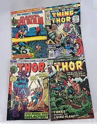 Buy THE MIGHTY THOR MARVEL SPECTACULAR #3,#226,#227, #23 Thing And Thor 1974 Vintage • 15.81£