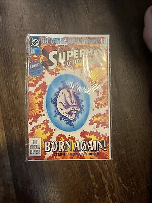 Buy Superman In Action Comics #687 With Last Son Of Krypton Poster DC COMICS 1993 • 4£