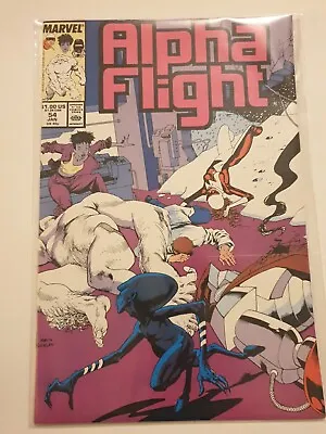 Buy Alpha Flight #54 Marvel Comics Jan 1988 NM Condition  • 1.99£
