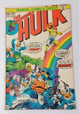 Buy Incredible Hulk (1975) #190 Marvel Comics Glorian Rainbow • 15.88£