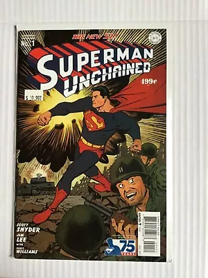 Buy SUPERMAN UNCHAINED # 1 JOHNSON 1 In 75 VARIANT EDITION FIRST PRINT DC COMICS  • 14.95£
