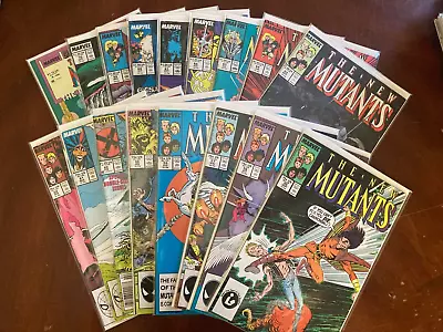 Buy New Mutants 55-70 +Annual 4 Complete Set/Run Simonson Fall Of The Mutants 60/61 • 35.47£