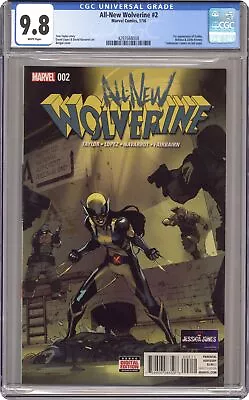 Buy All New Wolverine #2A Bengal 1st Printing CGC 9.8 2016 4297668008 • 107.94£