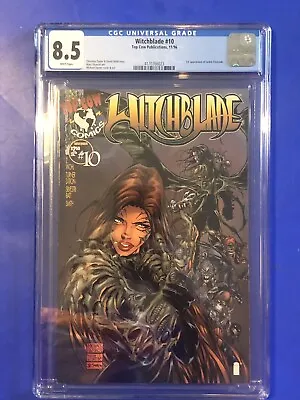 Buy Witchblade #10 CGC 8.5 1st Appearance The Darkness Jackie Estacado Top Cow 1996 • 59.94£