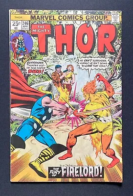 Buy The Mighty Thor #246 Marvel Comics 1976 Low Grade See Description • 2.36£