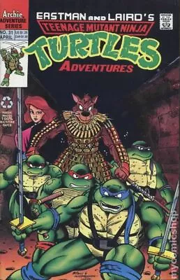 Buy Teenage Mutant Ninja Turtles Adventures #31 VG 4.0 1992 Stock Image Low Grade • 5.30£