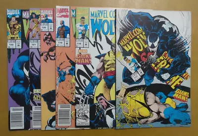 Buy Marvel Comics Presents #117-122 1st Wolverine And Venom Meeting 118 119 120 121 • 30.55£