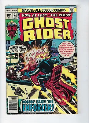 Buy GHOST RIDER # 22 (NOBODY BEATS THE ENFORCER, Feb 1977) • 5.95£