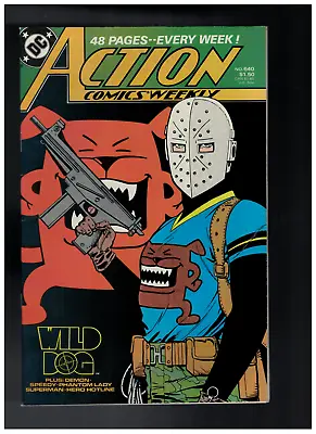 Buy Action Comics 640 - Homophobia Story - Speedy - Phantom Lady- Mad Dog- Key Issue • 9.57£