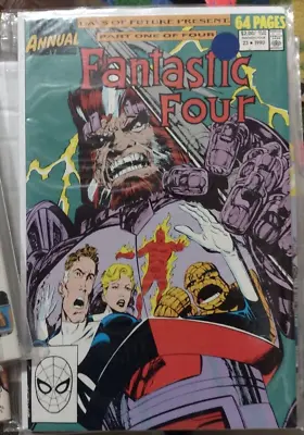Buy Fantastic Four Annual # 23 1990 MARVEL  Days  Of Future Present Pt 1 • 6.91£