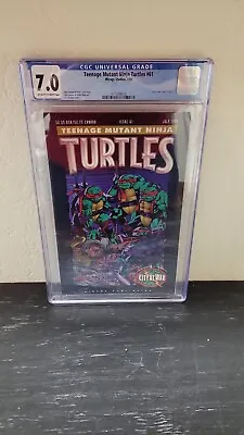 Buy 1993 Mirage Studios Teenage Mutant Ninja Turtles #61 City At War Part 12 Cgc 7.0 • 47.43£