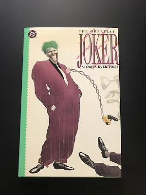 Buy The Greatest Joker Stories Ever Told 1st Print 1988 Hardcover • 10£
