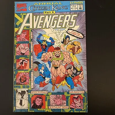 Buy Avengers Annual #21 FN+ 1st Victor Timely Kang Variant Loki 2 Marvel 1992 • 3.93£