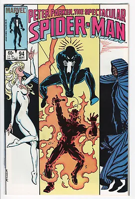 Buy SPECTACULAR SPIDER-MAN #94 - 7.0 - WP - VS Silvermane - Black Cat VS The Answer • 2.40£