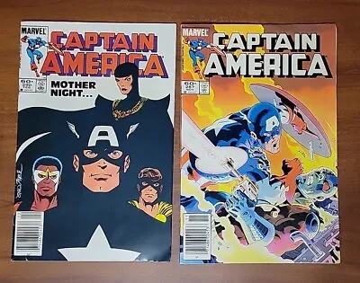 Buy Lot Of 2 Captain America #287 &290 Marvel 1983 1st SIN Daughter Red Skull  F-VF • 3.79£