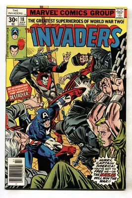 Buy The Invaders #18 1977- Comic Book-Marvel-high Grade Nm- • 33.18£