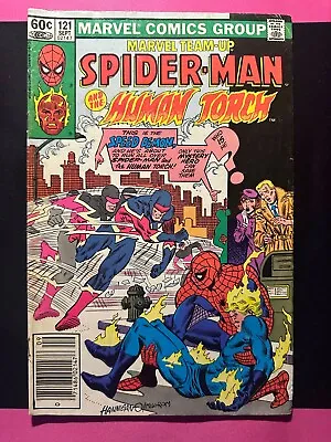 Buy Marvel Team Up #121 Newsstand Spider-Man Human Torch 1st Frog Man • 4.73£