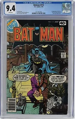 Buy Batman #313 (1979) - CGC 9.4 - 1st Tim Fox! • 200.15£