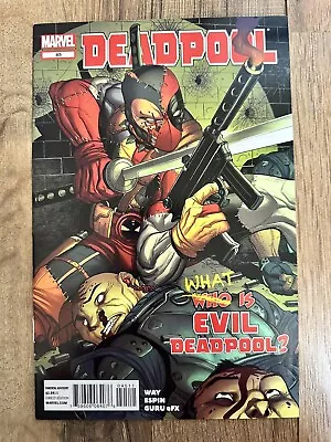 Buy Deadpool #45 (2008) Nm - Bradshaw Cover A - First Appearance Of Evil Deadpool • 8.69£