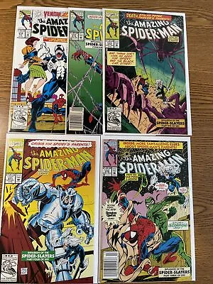 Buy The Amazing Spider-Man #370 371 372 373 374 Marvel Comics McFarlane 1st Print • 23.74£